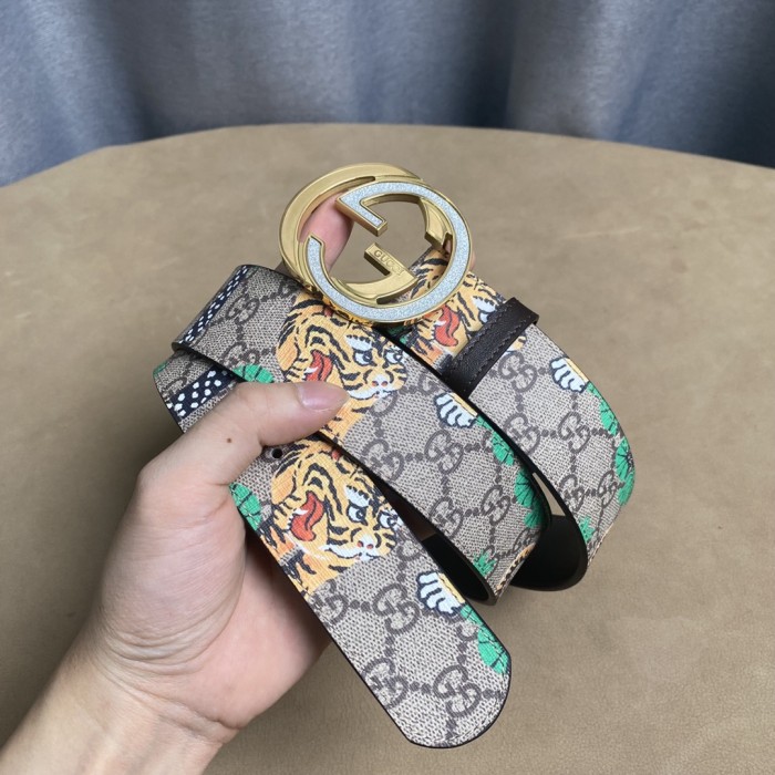 1:1 quality version Bengal tiger pattern design belt 4 styles