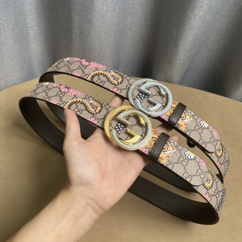 1:1 quality version Bengal tiger pattern design belt 4 styles