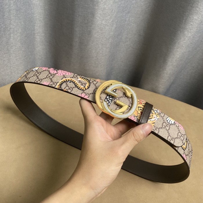 1:1 quality version Bengal tiger pattern design belt 4 styles