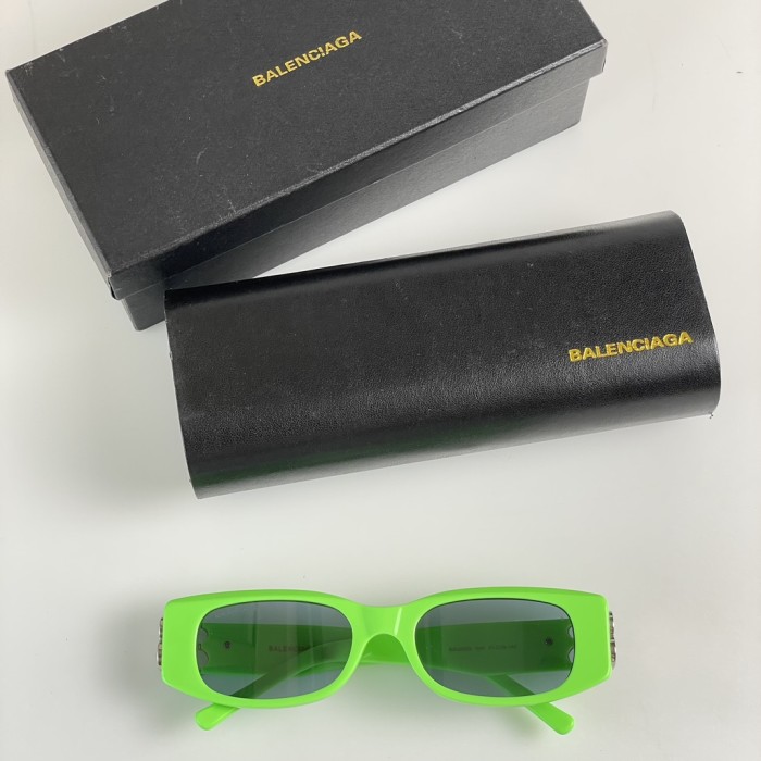 1:1 quality version Personalized small frame letter glasses