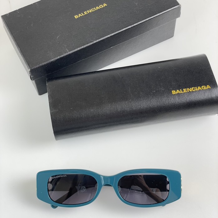 1:1 quality version Personalized small frame letter glasses