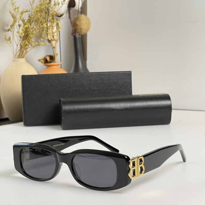 1:1 quality version Personalized small frame letter glasses