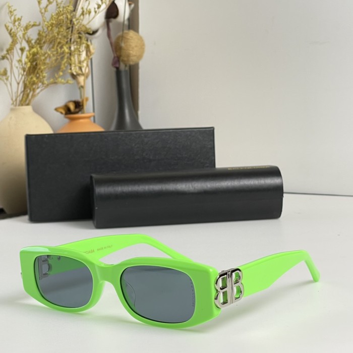 1:1 quality version Personalized small frame letter glasses
