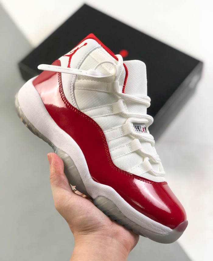 Cherry Red Basketball Air Cushion Sneakers