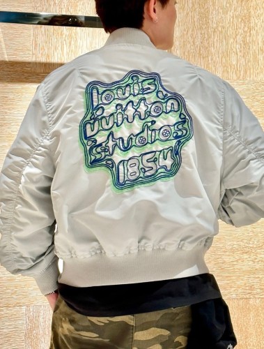 1:1 quality version Embroidered Pilot Jacket Coat