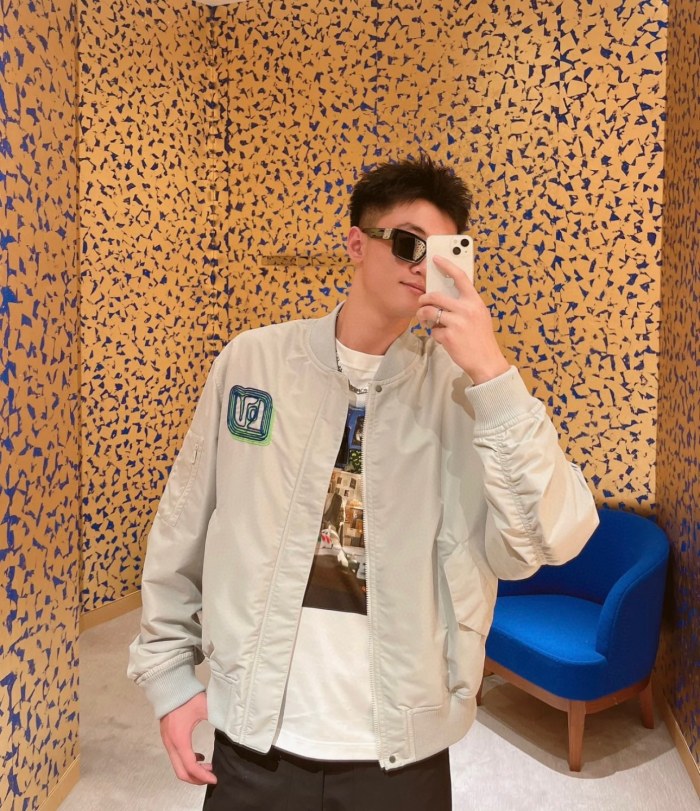 1:1 quality version Embroidered Pilot Jacket Coat