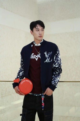 1:1 quality version Zipper Drawstring Woolen Jacket