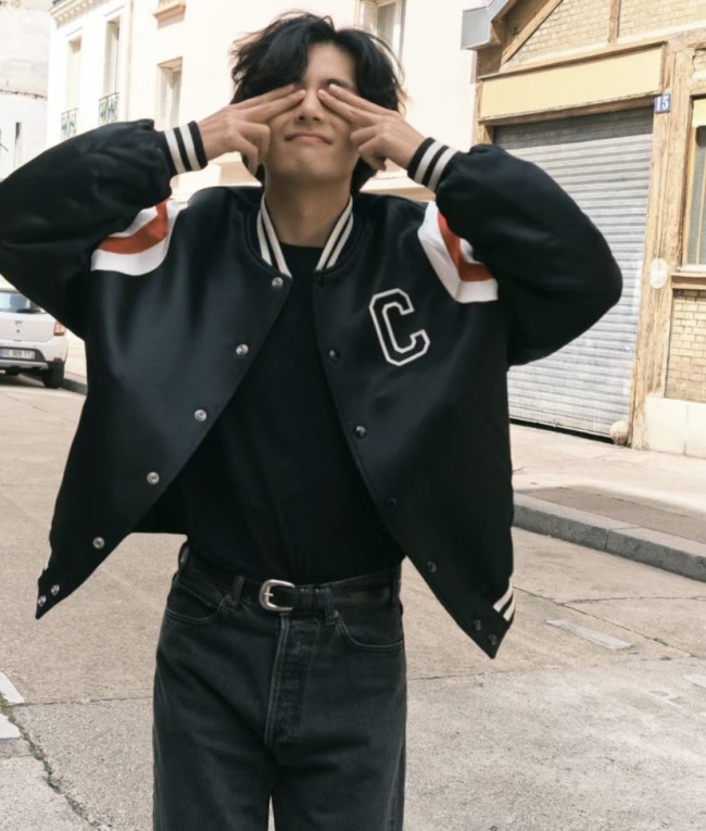 1:1 quality version YR Fiber Patchwork Cotton Jacket Baseball Jacket