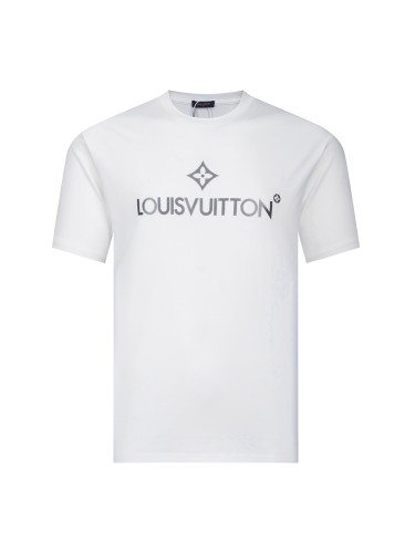 Classic Letter Silicone Print Short Sleeve Tee 3 colors