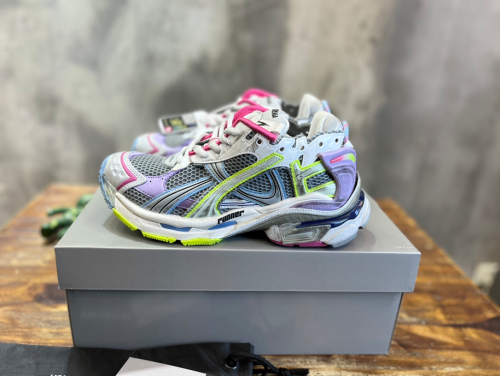 1:1 quality version Dazzling Rainbow High Top Tennis Sneakers