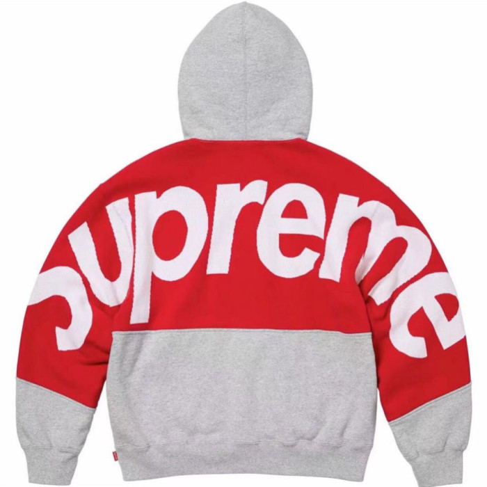 Hooded Sweatshirt with XL Lettering on the Back 2 colors
