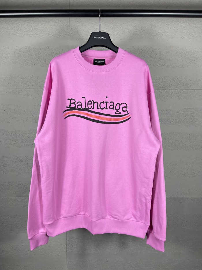 Front and Back Coke Abrasive Crew Neck Sweatshirt 2 colors