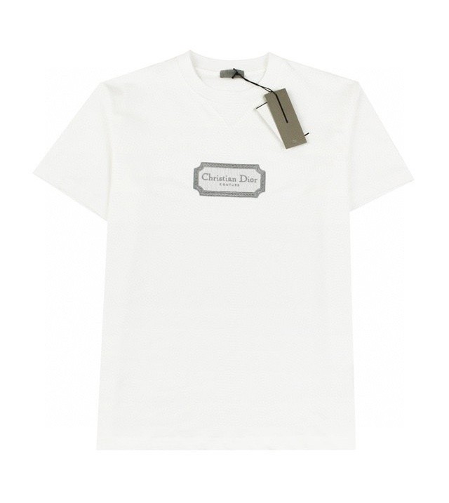 [buy more save more]1:1 quality version Nameplate Letter Embroidered tee 2 colors