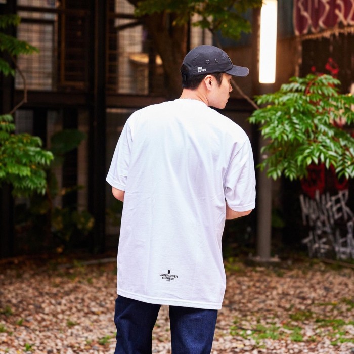 Faces English print co-branded t-shirt 2 colors