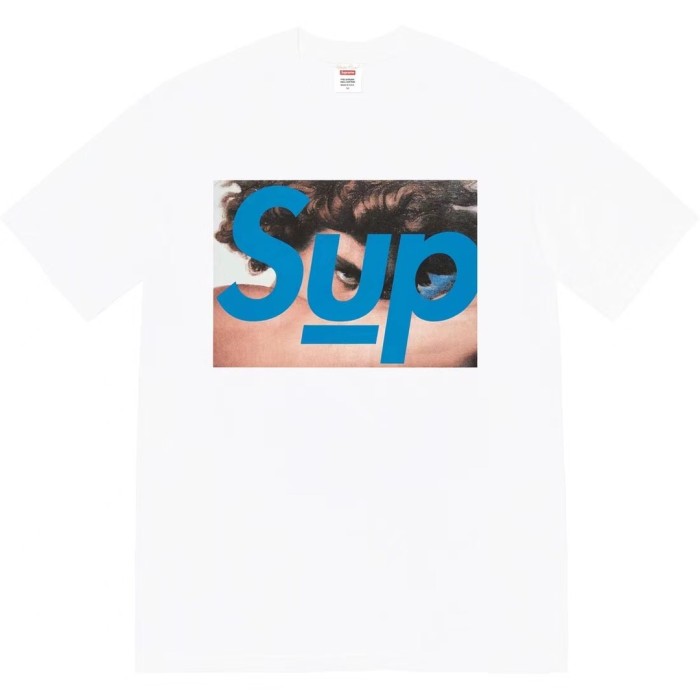 Faces English print co-branded t-shirt 2 colors