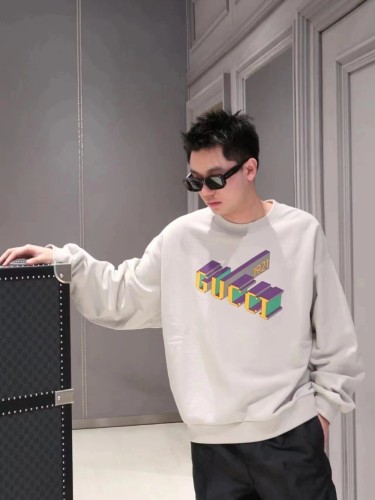 1:1 quality version Printed cotton jersey sweater