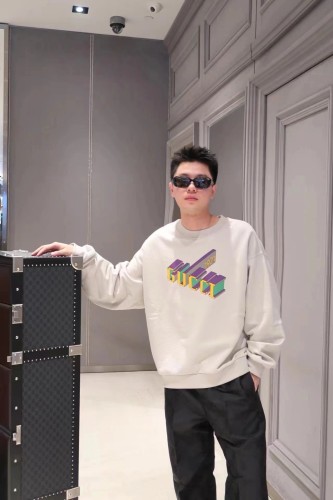 1:1 quality version Printed cotton jersey sweater