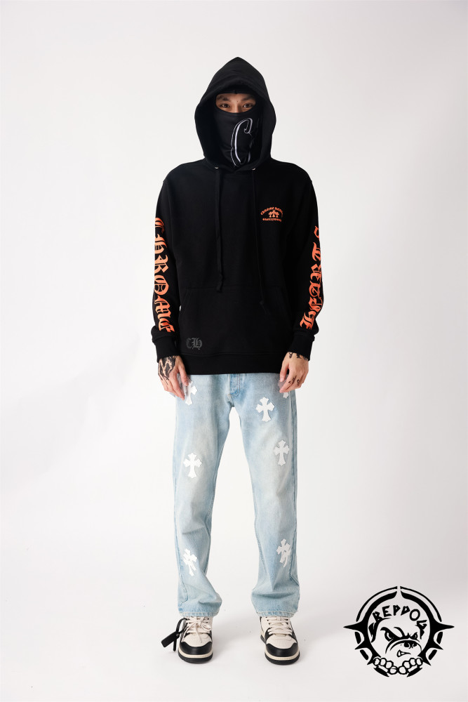 1:1 quality version Triple Cross Sanskrit Pullover Sweatshirt