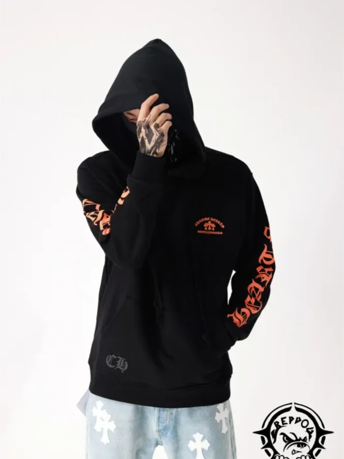 1:1 quality version Triple Cross Sanskrit Pullover Sweatshirt