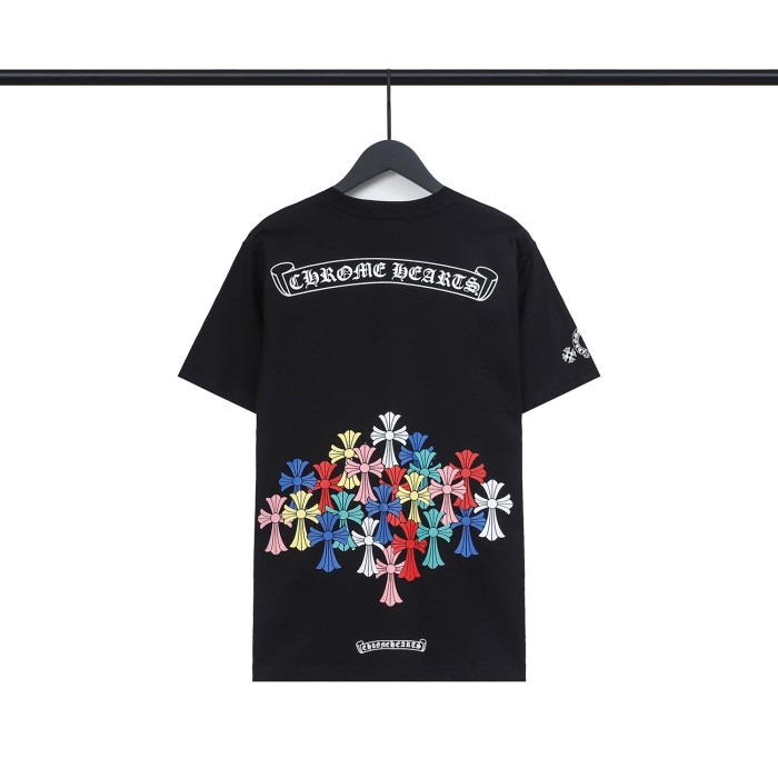 Hemline cross group tee 2 colors
