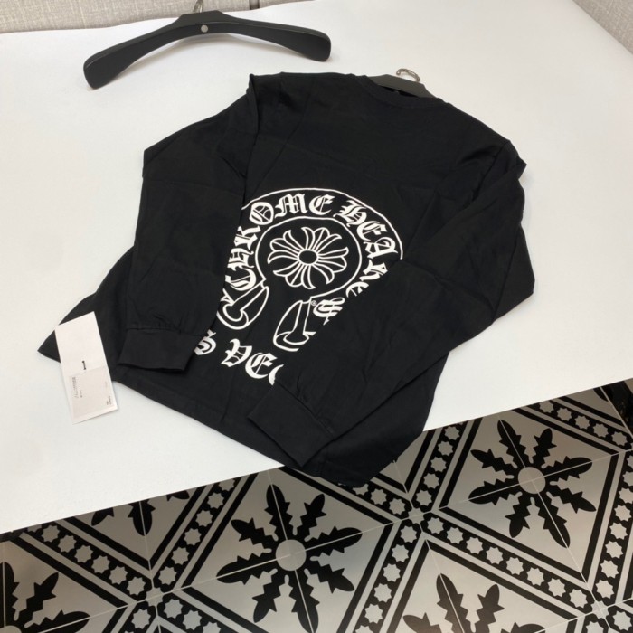 1:1 quality version Horseshoe Cross Vine Long Sleeve T-shirt 2 colors