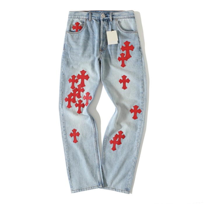1:1 quality version Pure Cotton jeans