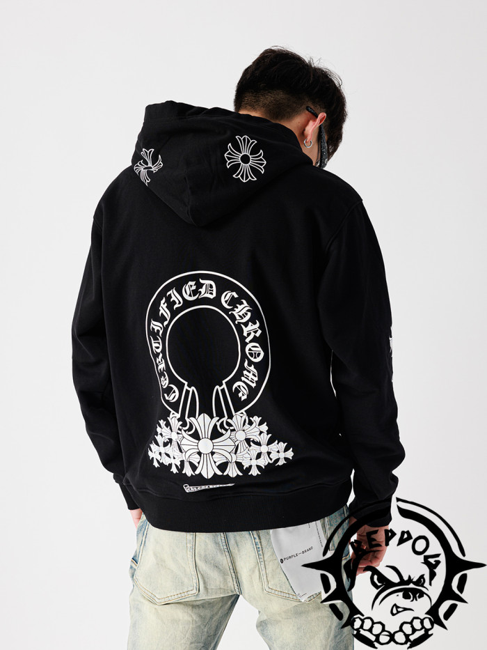 [50% Off]1:1 quality version Cross group horseshoe hoodie 22118390