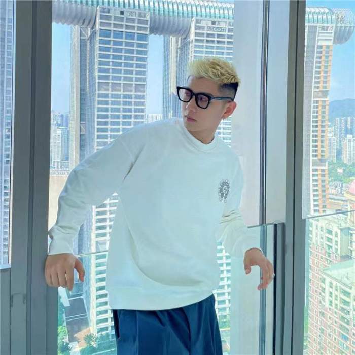 [50% Off]Double logo sweatshirt black white 25509975