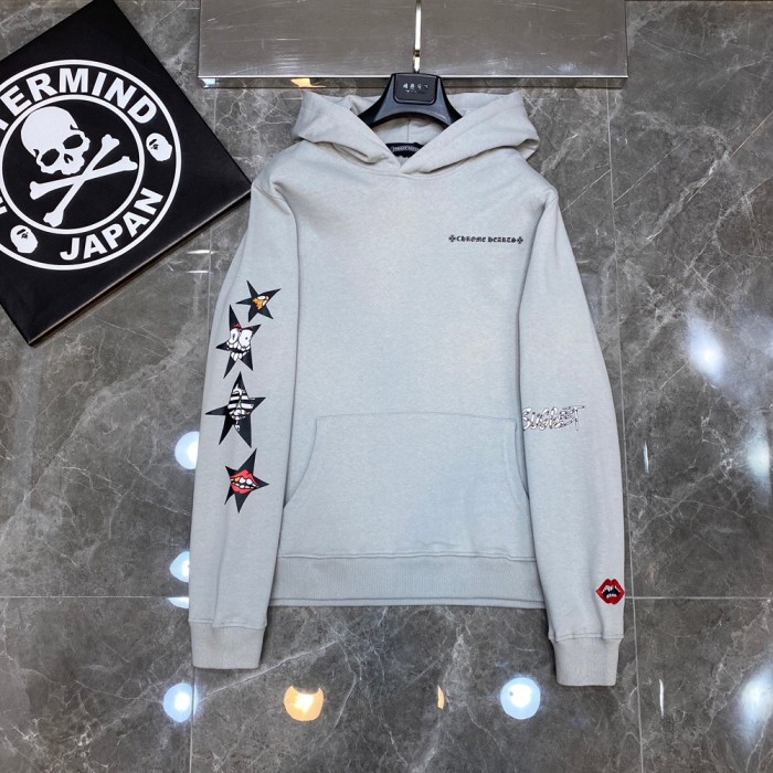 [Buy One Get One Free]Matty boy star hoodie grey
