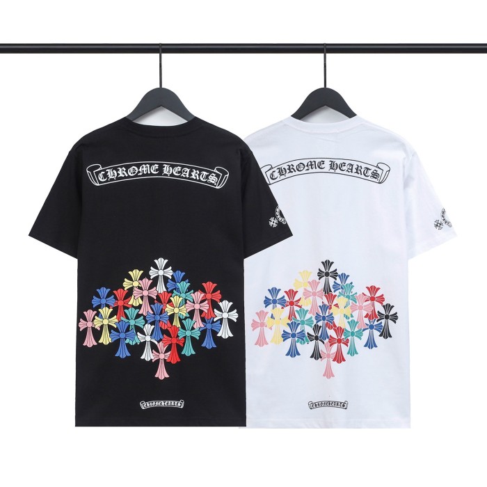 Hemline cross group tee 2 colors