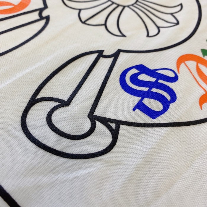 1:1 quality version Three-color Embroidery Cross Scroll tee 2 colors