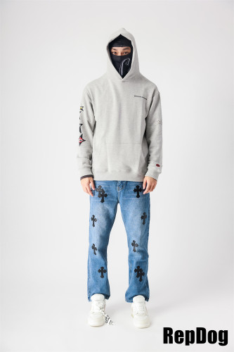  Matty boy star hoodie grey