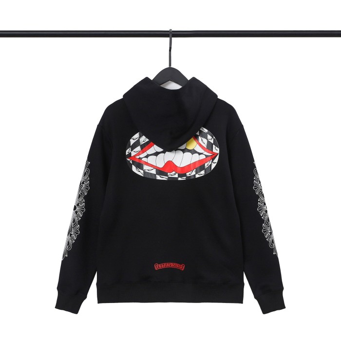  Big mouth printed hoodie