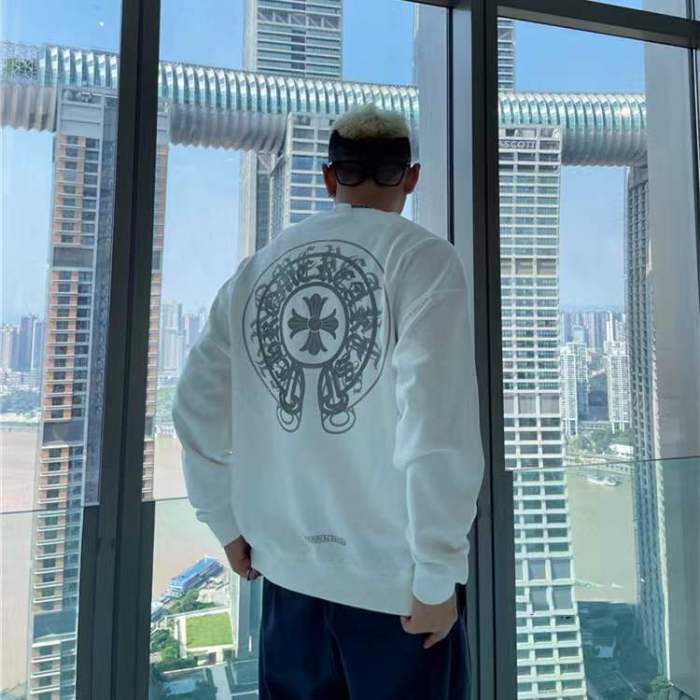 [50% Off]Double logo sweatshirt black white 25509975