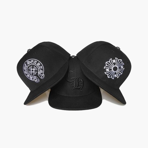 Embroidered logo flat brim cap 11 styles