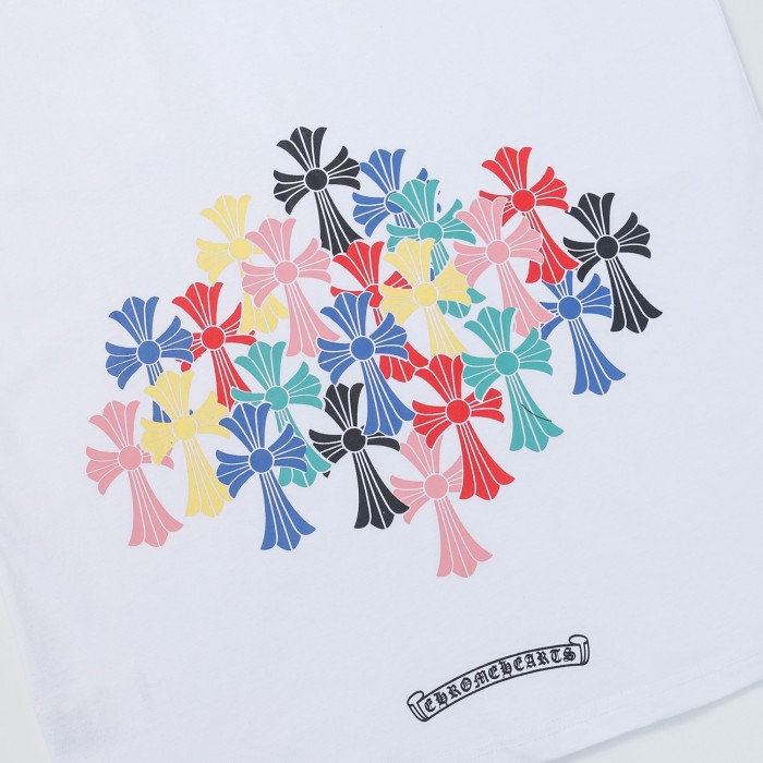 Hemline cross group tee 2 colors