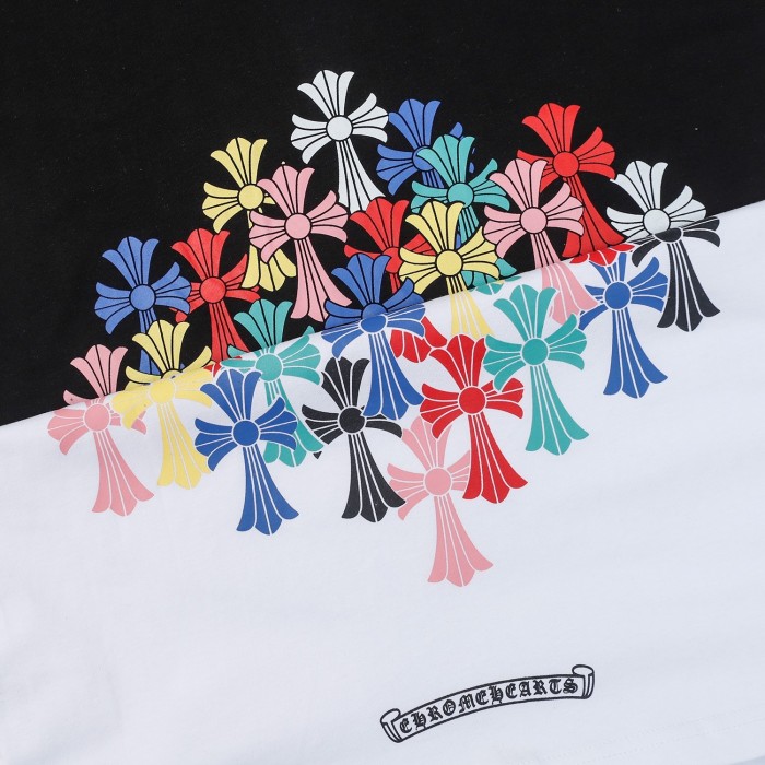 Hemline cross group tee 2 colors