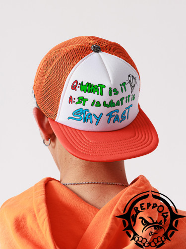 Color matching mesh cap 5 colors