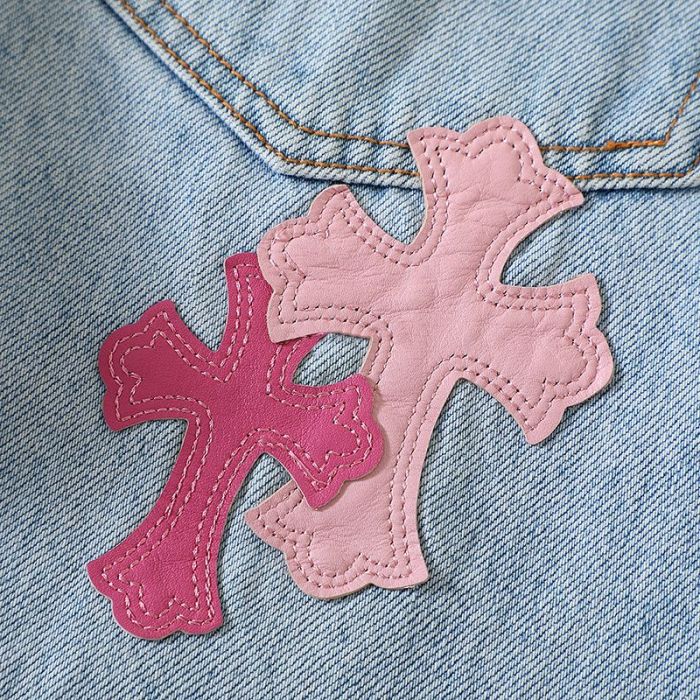 1:1 quality version Lambskin Red Cross jeans