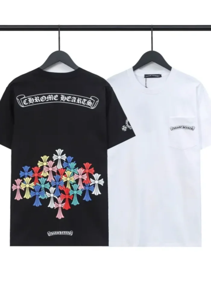 Hemline cross group tee 2 colors