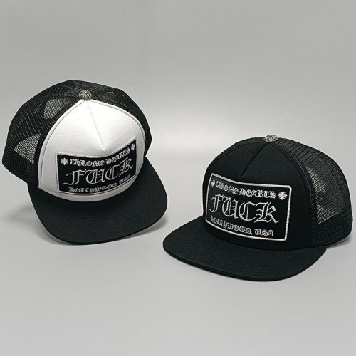 Embroidered logo flat brim cap 12 colors