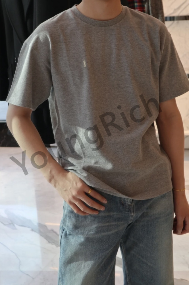 [50% Off]1:1 quality version Gold Small Label Logo tee