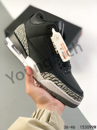 Generation 3 Black Crackle Basketball Shoes