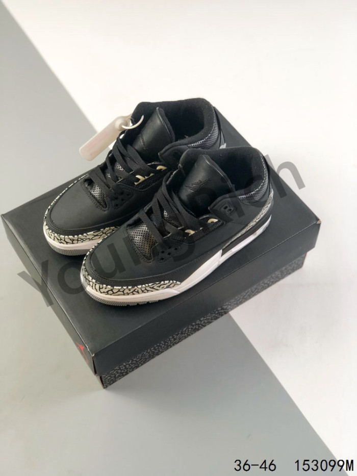 Generation 3 Black Crackle Basketball Shoes