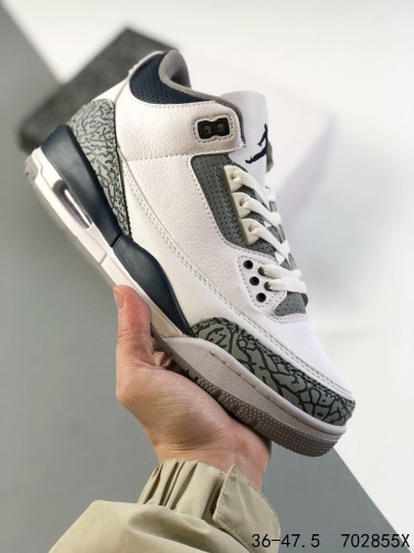 Generation 3 Gray and White Crackle Basketball Shoes