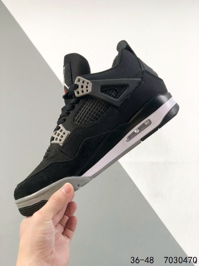 Generation 4 Black Basketball Shoes
