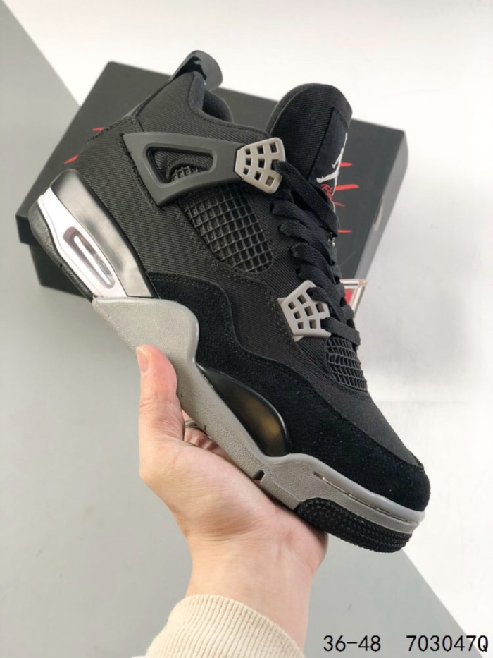 Generation 4 Black Basketball Shoes