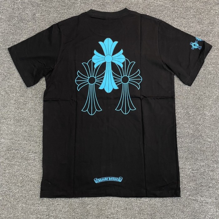 1:1 quality version Large Cross tee Blue 2 colors