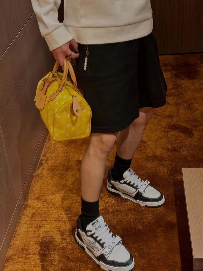 1:1 quality version Embroidered knit shorts