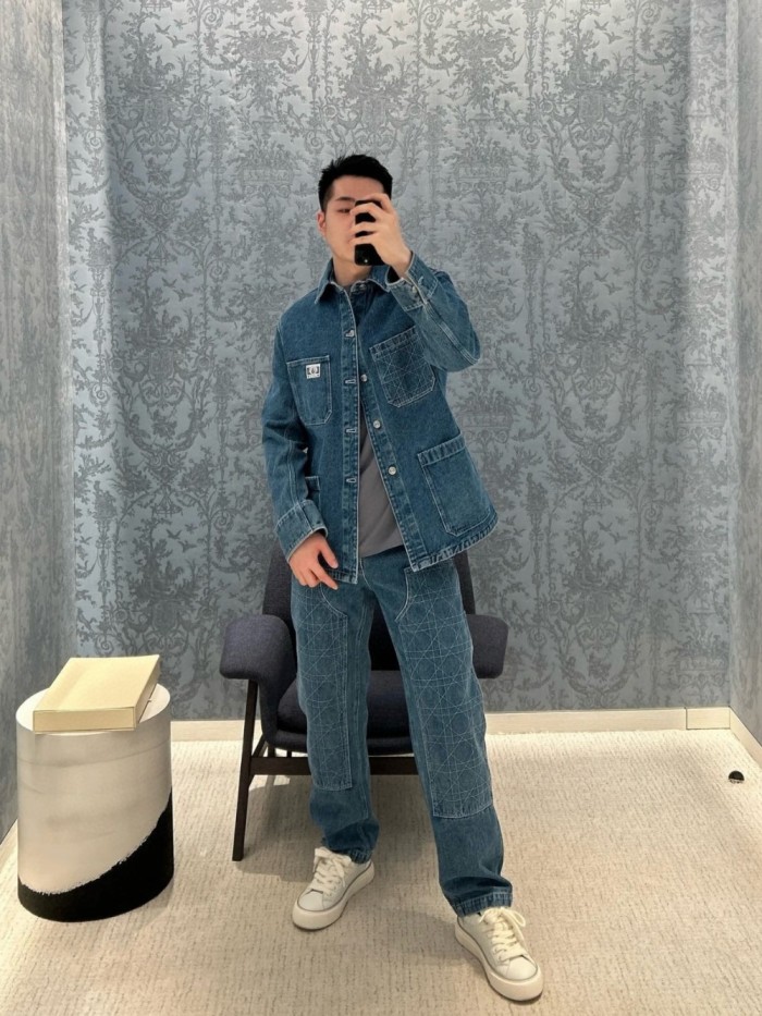 1:1 quality version Vintage Ribbed Lumberjack Jeans